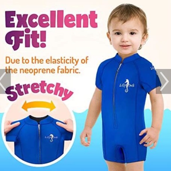 Lily & Jack Neoprene Swimsuit - Picture 1 of 12